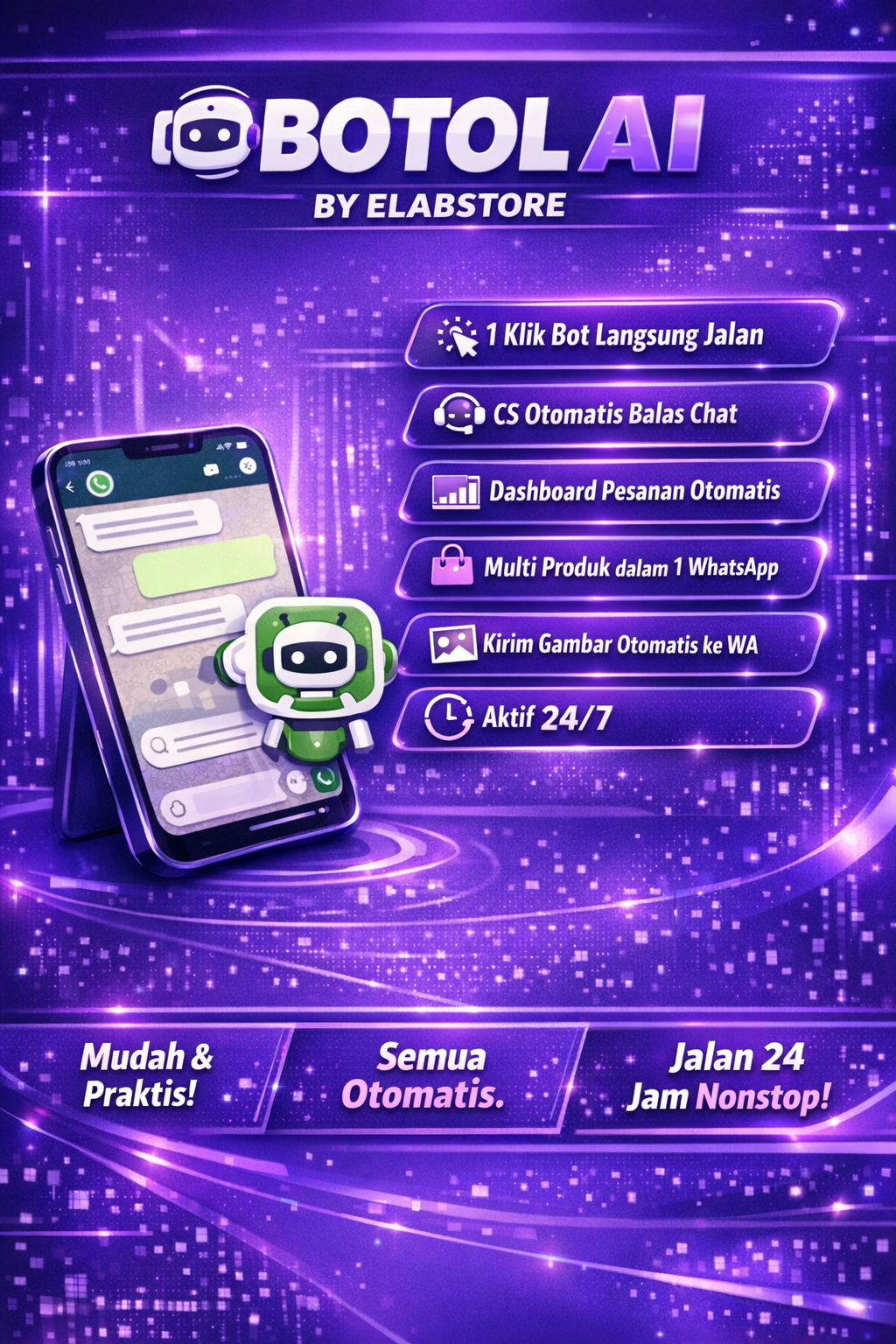 BOTOL AI BY ELABSTORE (Life Time)